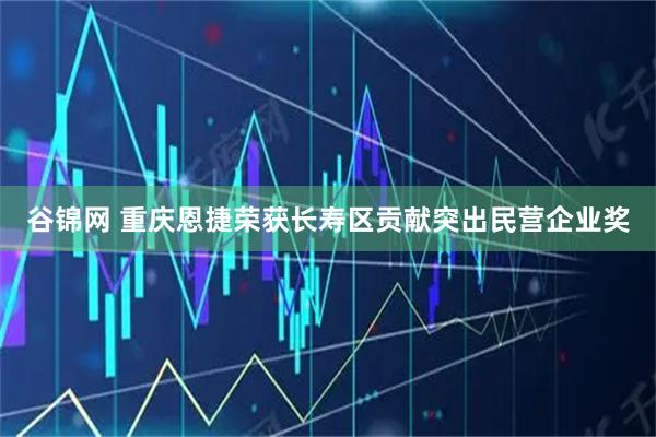 谷锦网 重庆恩捷荣获长寿区贡献突出民营企业奖