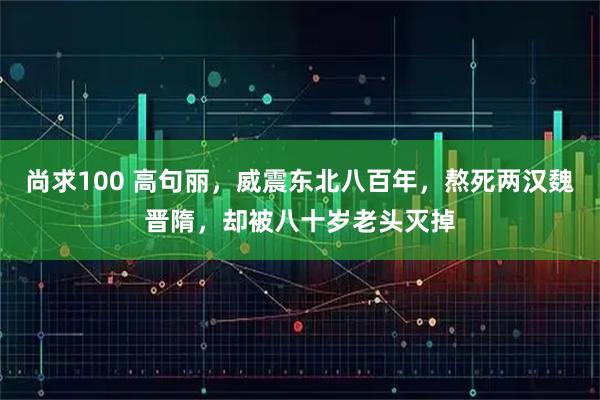 尚求100 高句丽，威震东北八百年，熬死两汉魏晋隋，却被八十岁老头灭掉